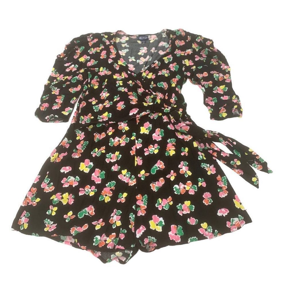 Floral Patterned Romper